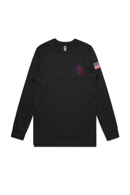 Old School Small BB Long Sleeve Tee