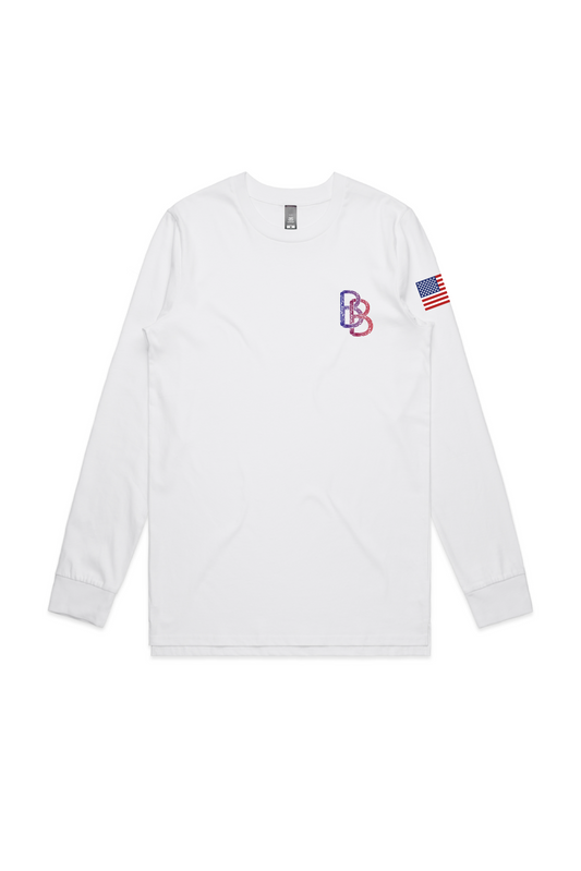 Old School Small BB Long Sleeve Tee